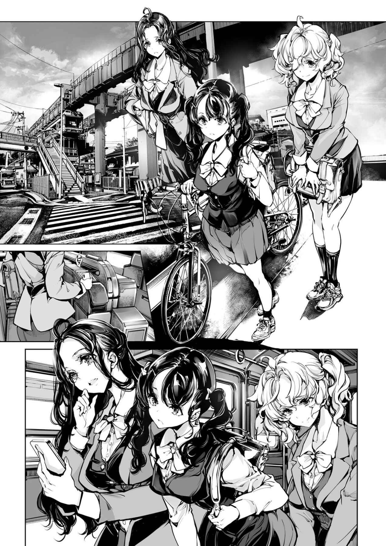 Hentai Manga Comic-Like a flower dripping with honey-Read-4